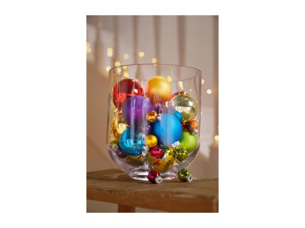 Livarno Home Premium Glass Baubles