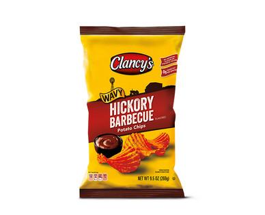 Clancy's Hickory Barbecue Wavy Potato Chips