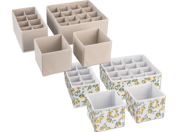 Förvaringslådor, 4-pack