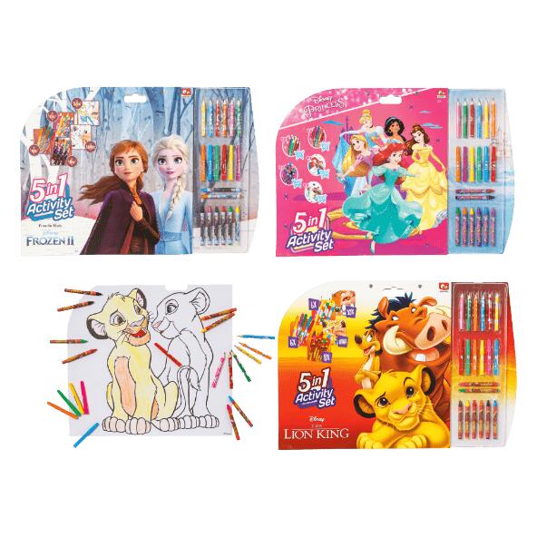 Set de coloriage 5 en 1