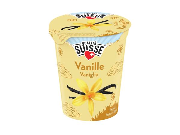 Yogourt suisse à la vanille