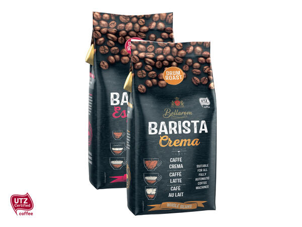 Barista kaffebönor