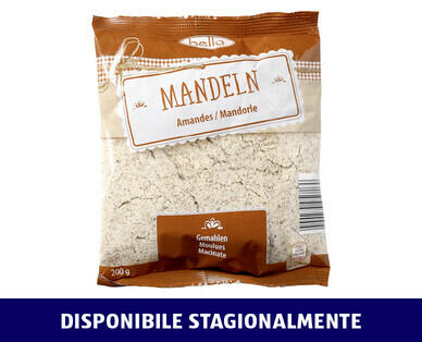 BELLA 
 MANDORLE MACINATE