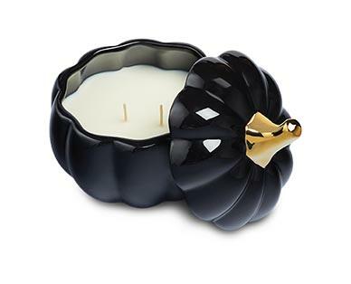 Huntington Home Ceramic Pumpkin Candle