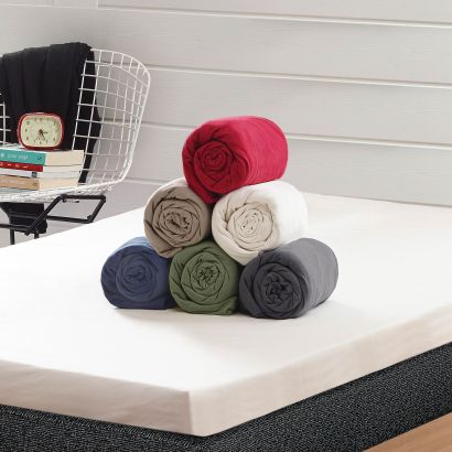 Drap-housse, 1 pers.