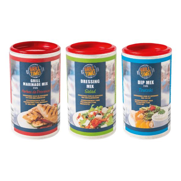 Marinade-, dressing- of dipmix