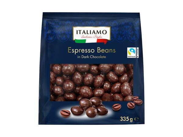 Dark Chocolate Espresso Beans