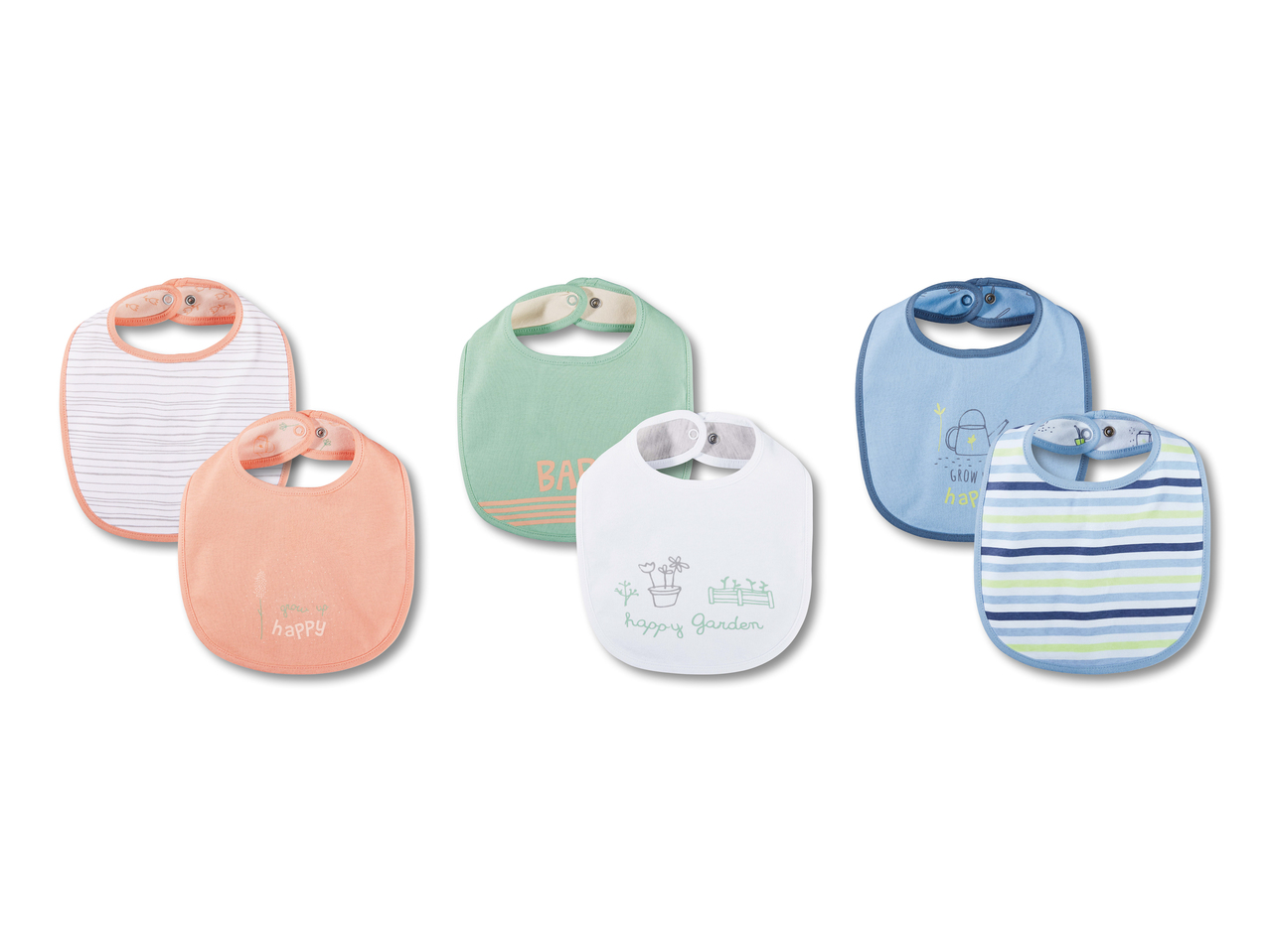 Bavoirs pour bébé, lot de 2