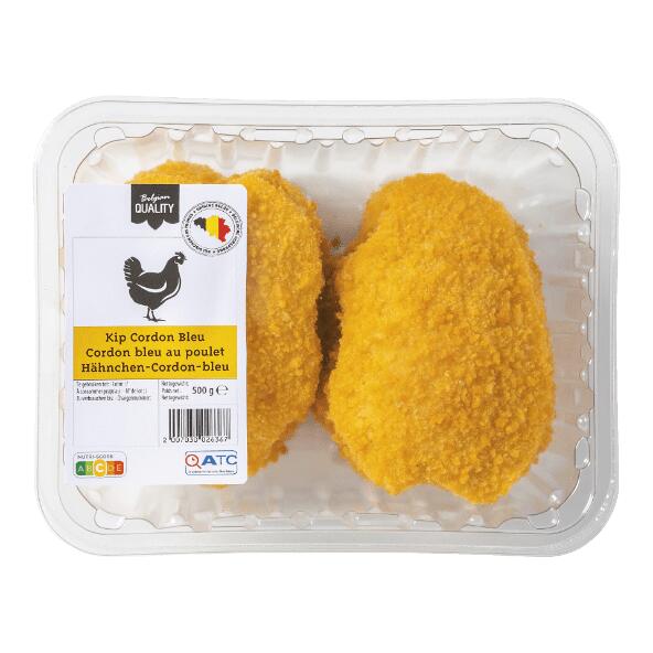 Kippenlapje cordon bleu