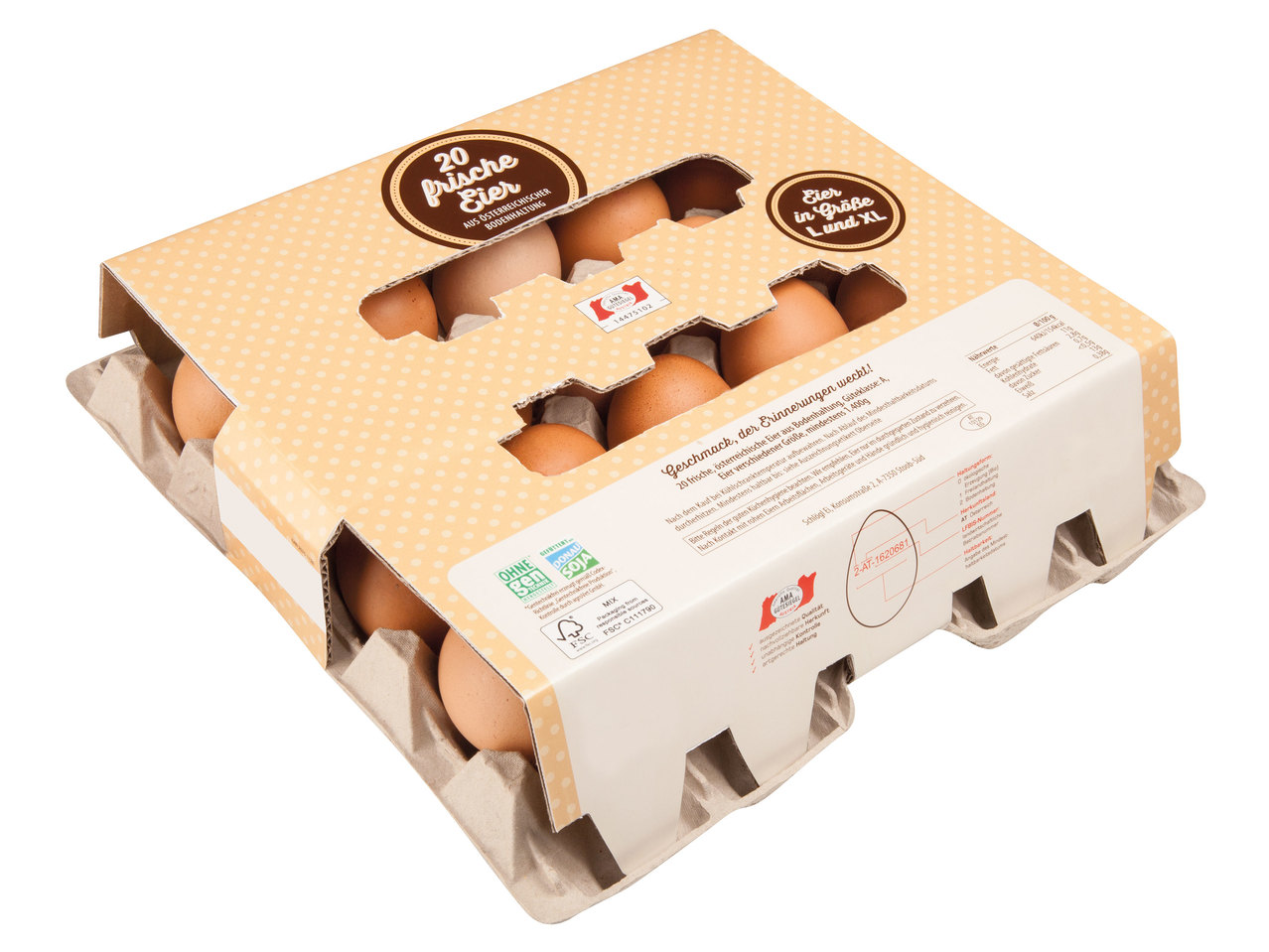 Österreichische Eier aus Bodenhaltung