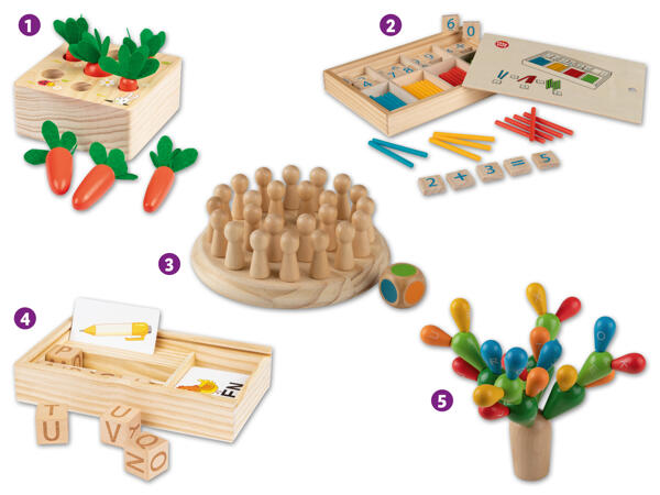 Holz Bausteine-Set