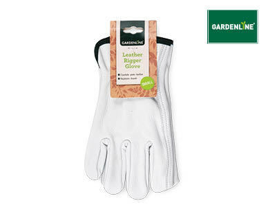 Leather Rigger Garden Gloves