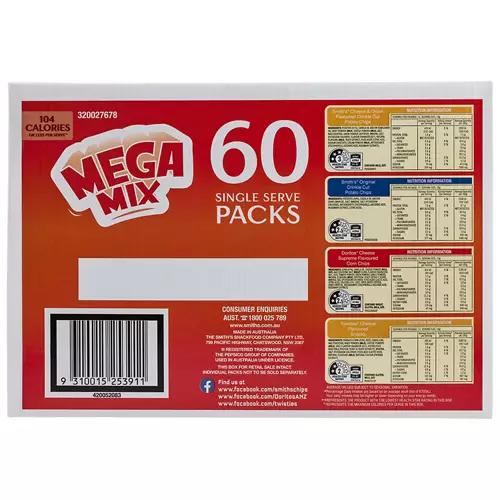 Mega Mix Chips 60 Pack 1.14kg