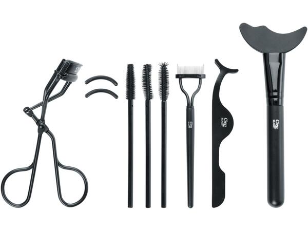 Eyelash or eyebrow cosmetic set