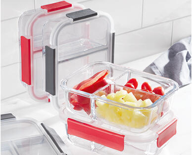 Divided Glass Containers