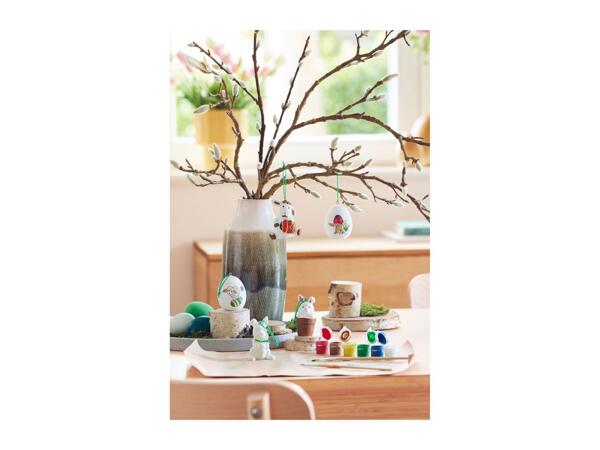 Crelando Paint Your Own Easter Decorations - 12 Piece Set