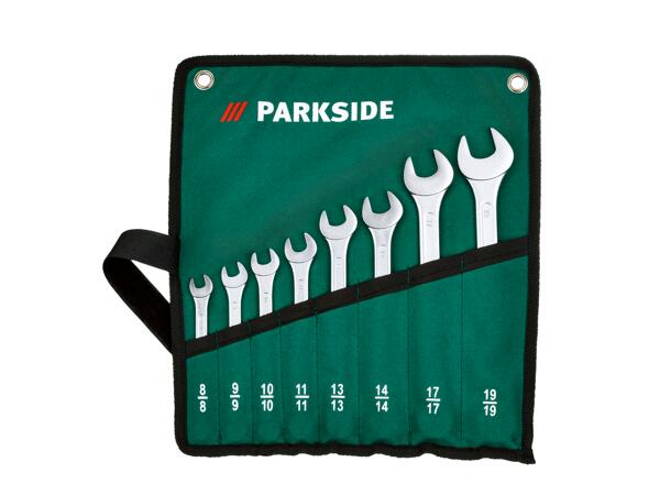 PARKSIDE(R) SADA OČKOVÝCH A OTEVŘENÝCH KLÍČŮ