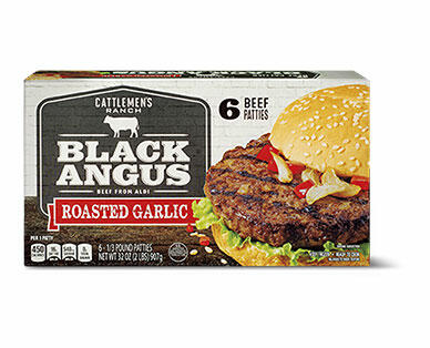 Cattlemen's Ranch Roasted Garlic or Onion Black Angus Patties