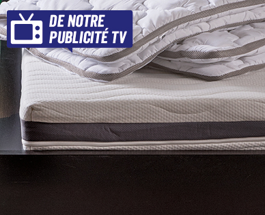 Matelas à ressorts ensachés 7 zones MY LIVING STYLE