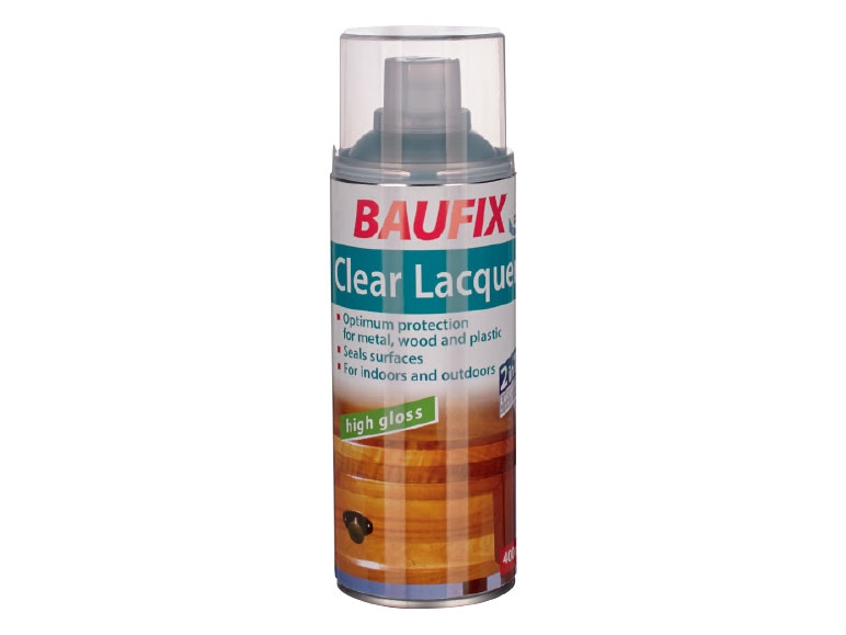 BAUFIX Clear Lacquer or Radiator Enamel Paint
