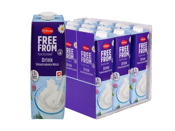 Latte drink senza lattosio 1,5%