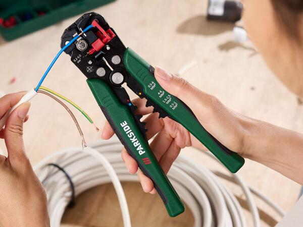 Automatic Wire Stripper & Crimping Pliers Set