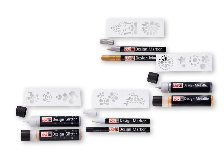 Marabu CreaBox Assorted Design and Art Markers