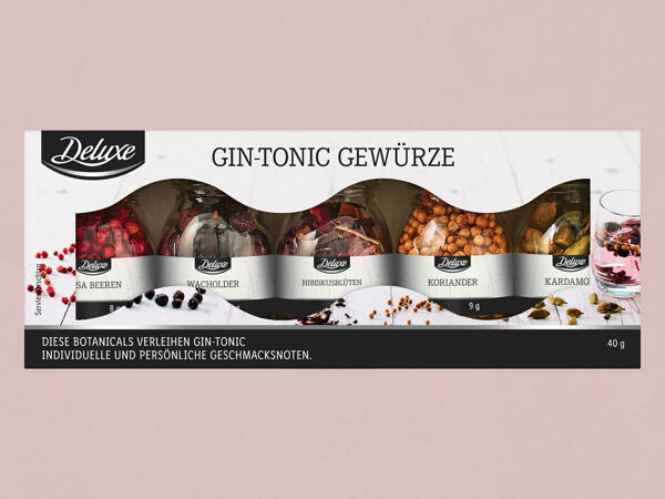 DELUXE Gin-Tonic Gewürze Set