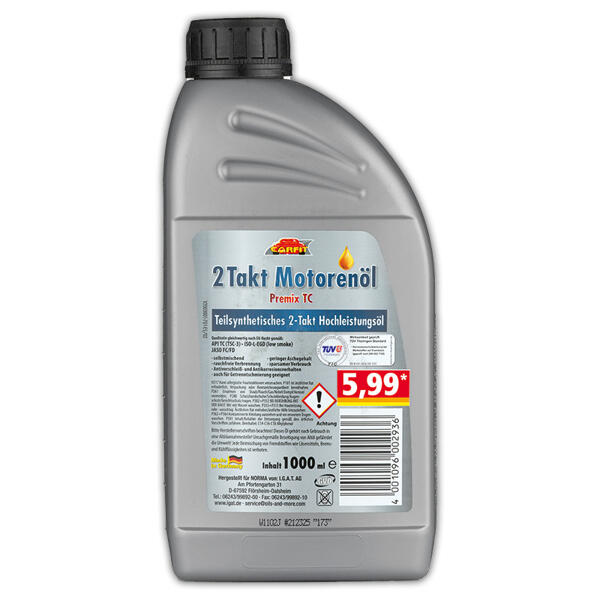 Teilsynthetisches 2-Takt-Motorenöl