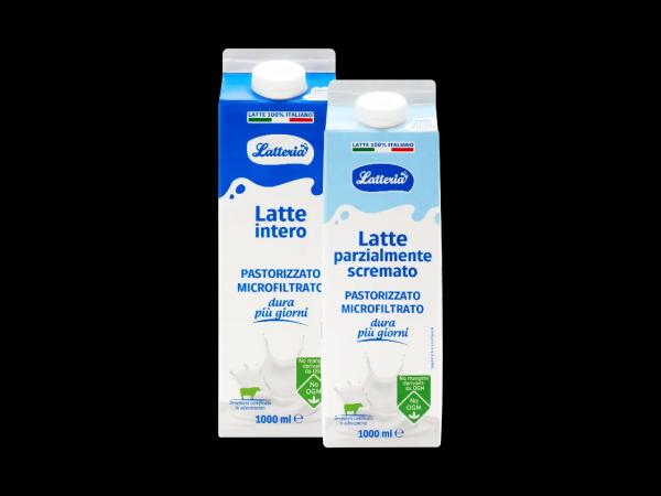 Whole or Semi Skimmed Italian Milk