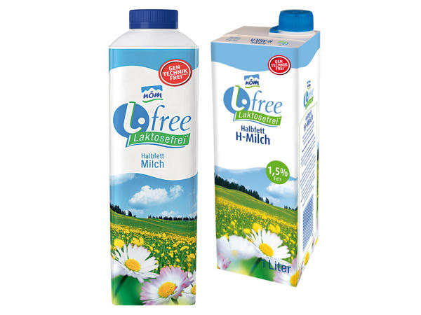NÖM Laktosefreie Milch oder laktosefreie H-Milch