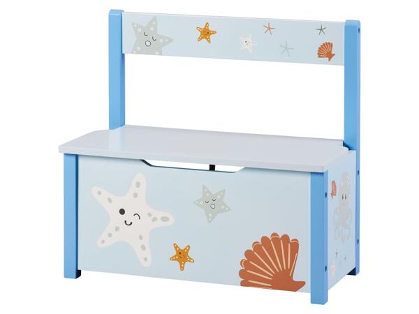 Kids' storage bench