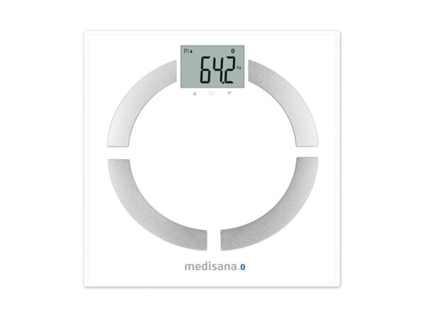 Pèse-personne impédancemètre avec appli Medisana
