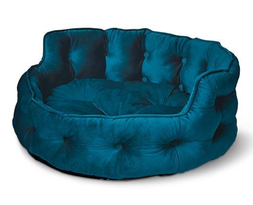 Heart to Tail Velvet Cuddler Pet Bed