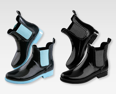 BLUE MOTION Damen-Gummistiefeletten "Chelsea"