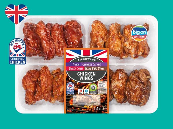 Birchwood Mixed Flavour British Chicken Wings