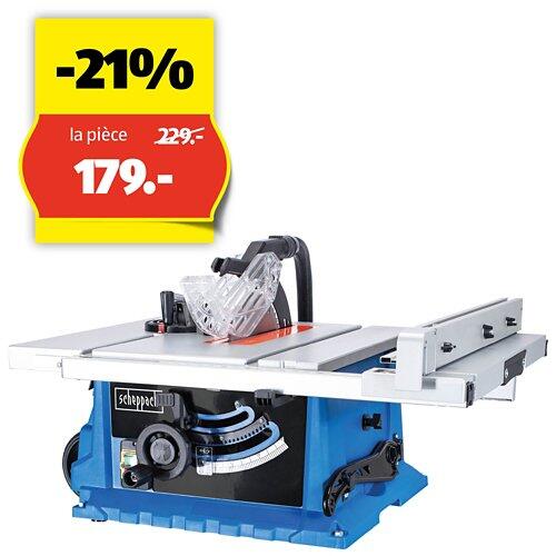 SCHEPPACH Scie circulaire de table HS105, 5901308904