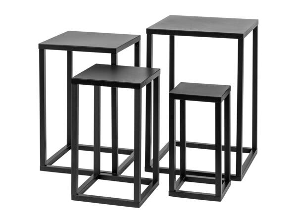 Livarno Home Side Table Set - Set of 4