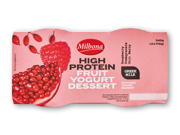 High Protein yoghurt