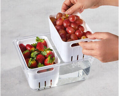 Joie Fridge Storage Containers with Baskets