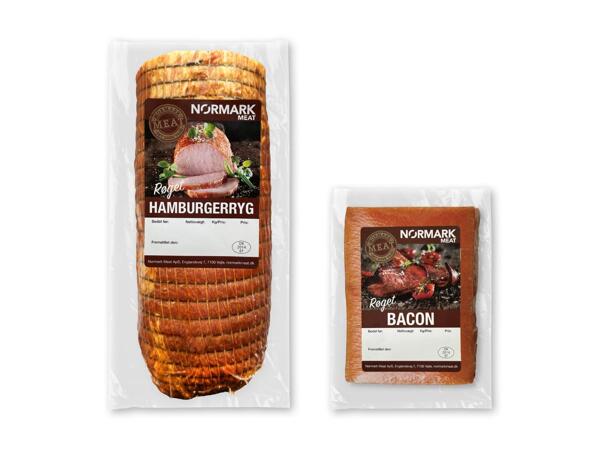 NØRMARK MEAT Røget bacon eller hamburgerryg