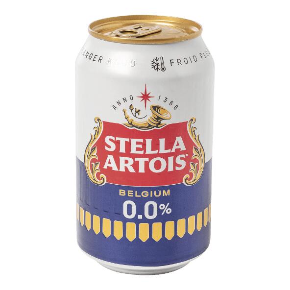 STELLA ARTOIS(R) 				0,0 % coldgrip