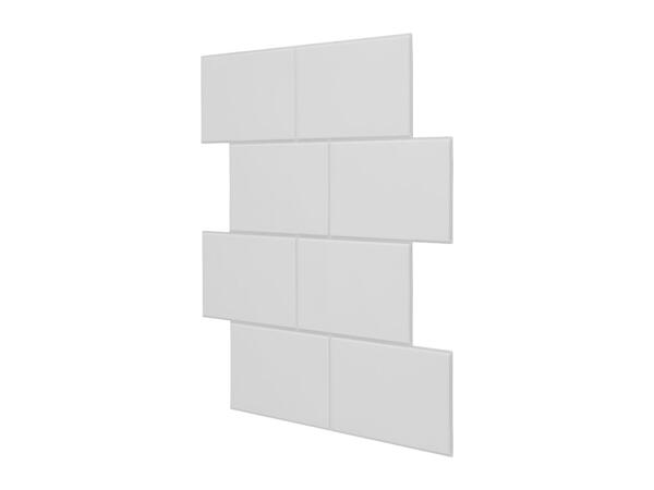 Livarno Home White Self-Adhesive Wall Tiles - 10 Pack