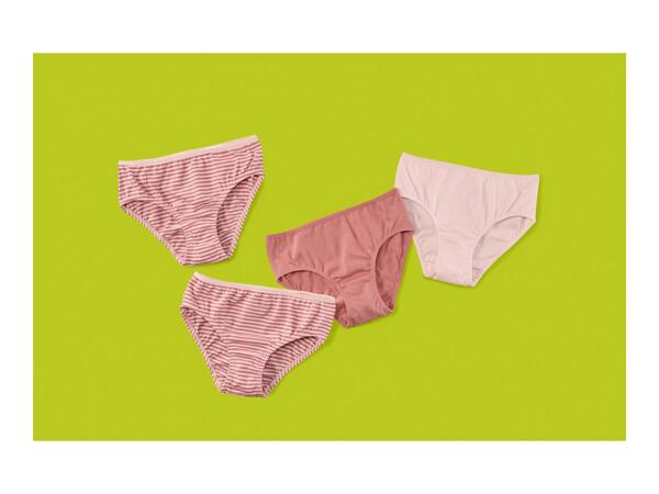 LUPILU Kids' Pink Briefs - 4 Pack