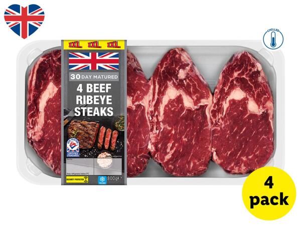 XXL British Ribeye Steaks