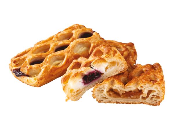 Jablečná mřížka / borůvková mřížka s tvarohem