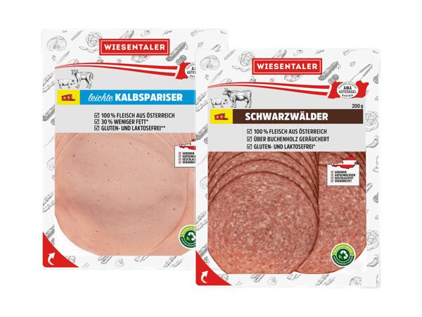 Schwarzwälder oder leichte Kalbspariser