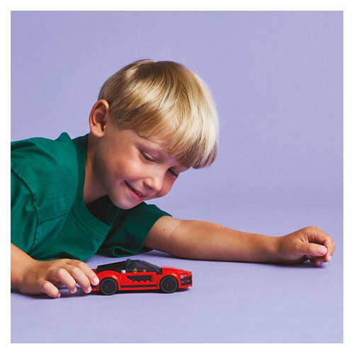 City Red Sports Car Building Blocks, 109 pieces