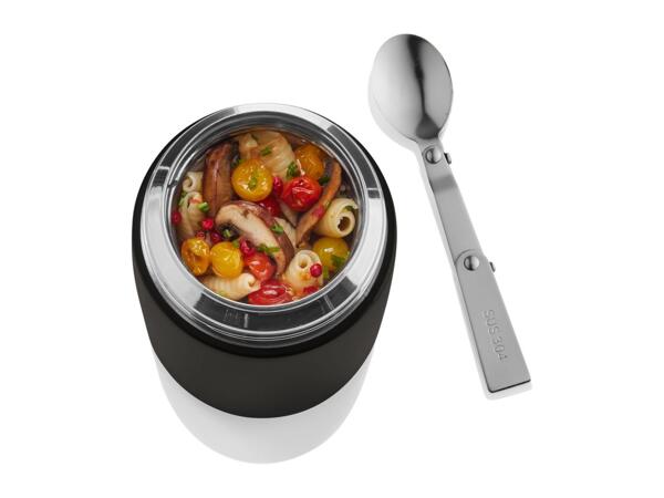 Livarno Home Insulated Food Flask - Black