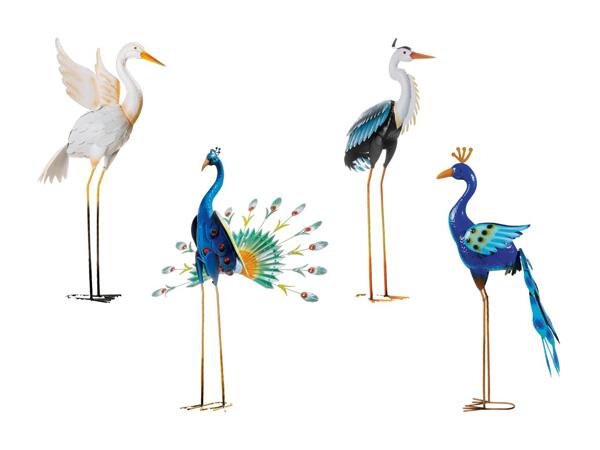 Oiseau décoratif en métal